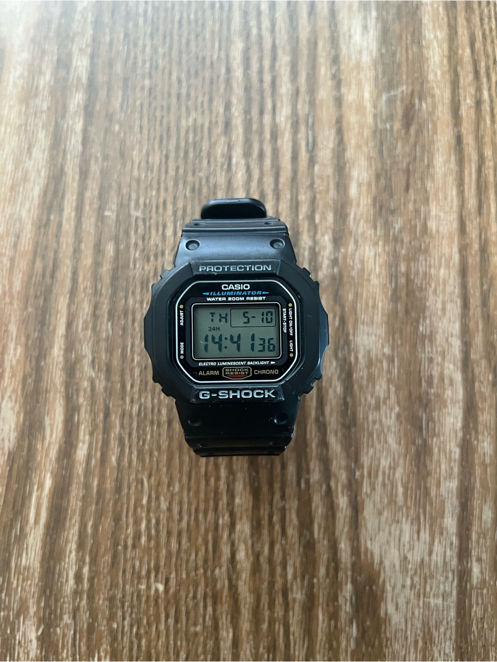 Casio G-Shock Black Digital Watch Men’s Black